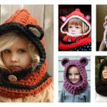 Crochet Hooded Scarves and Cowls Patterns