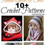 Crochet Hooded Scarves and Cowls Patterns