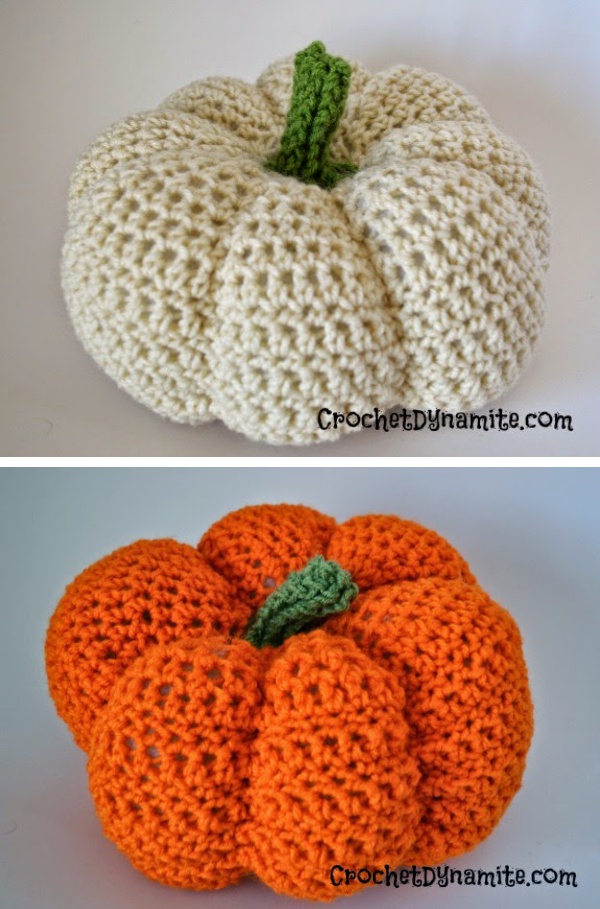Crochet pumpkin free pattern 