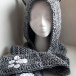 Cuddly Cat Crochet Scoodie with Pockets FREE Pattern