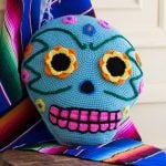 Day of the Dead Pillow Free Crochet Pattern