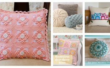 Free Gorgeous Pillow Crochet Patterns