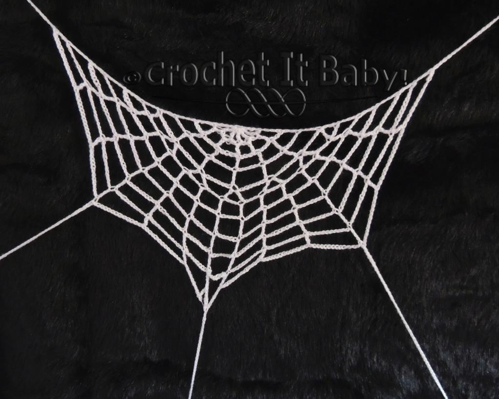 Half Spiderweb Pattern FREE Crochet Pattern
