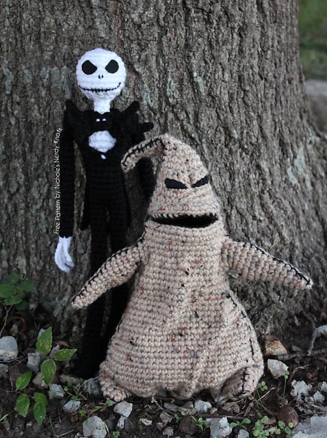 Jack Skellington Doll FREE Crochet Pattern 