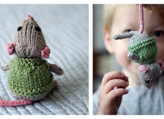 Knitted Mouse Free Pattern