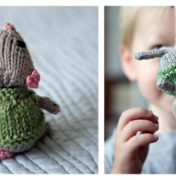 Knitted Mouse Free Pattern