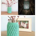 Mason Jar Cover FREE Crochet Pattern