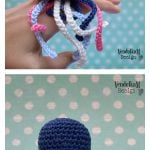 Little Octopus Keychain Free crochet pattern