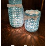 Lovely Lace Mason Jar Cover Free Crochet Pattern