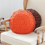 Puff Stitch Round Pillows FREE Crochet Pattern