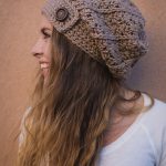 Rustic Slouch Crochet Hat FREE Crochet Pattern