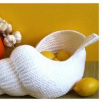 ‘Spiral shell’ Crochet Basket Pattern