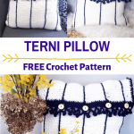 Terni Pillow Free Crochet Pattern