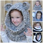 Un’bear’ably Cute Hooded Cowl Crochet Pattern