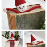 Adorable Santa Bookmark Free Crochet Pattern