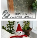 Adorable Santa Bookmark Free Crochet Pattern