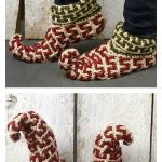 Adult Elf Slippers Free Crochet Pattern