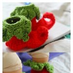 Baby Elf Slippers Free Crochet Pattern