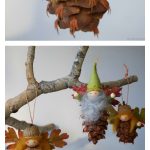 DIY Pinecone Fairy Ornaments