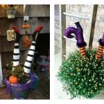 DIY Wicked Witch Legs for Halloween