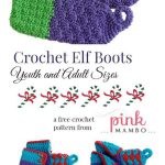 Elf Boots Free Crochet Pattern
