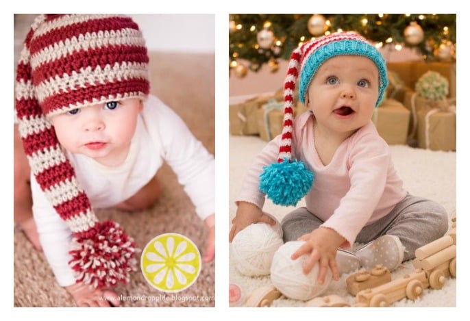 Baby Elf Hat Free Crochet Patterns