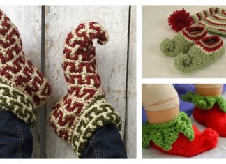 Elf Slippers Free Crochet Patterns