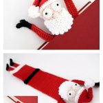 Santa Bookmark Crochet Pattern