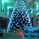 DIY Floating Christmas Tree