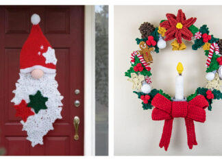 10+ Christmas Wreath Crochet Patterns