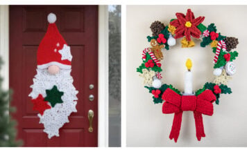 10+ Christmas Wreath Crochet Patterns