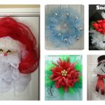 10+ Creative Christmas Deco Mesh Wreath Ideas