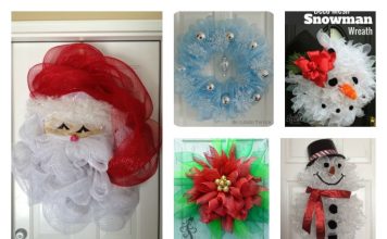 10+ Creative Christmas Deco Mesh Wreath Ideas