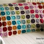 Pretty Sunny Spread Crochet Blanket