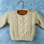 Baby Aran Sweater Free Kniting Pattern