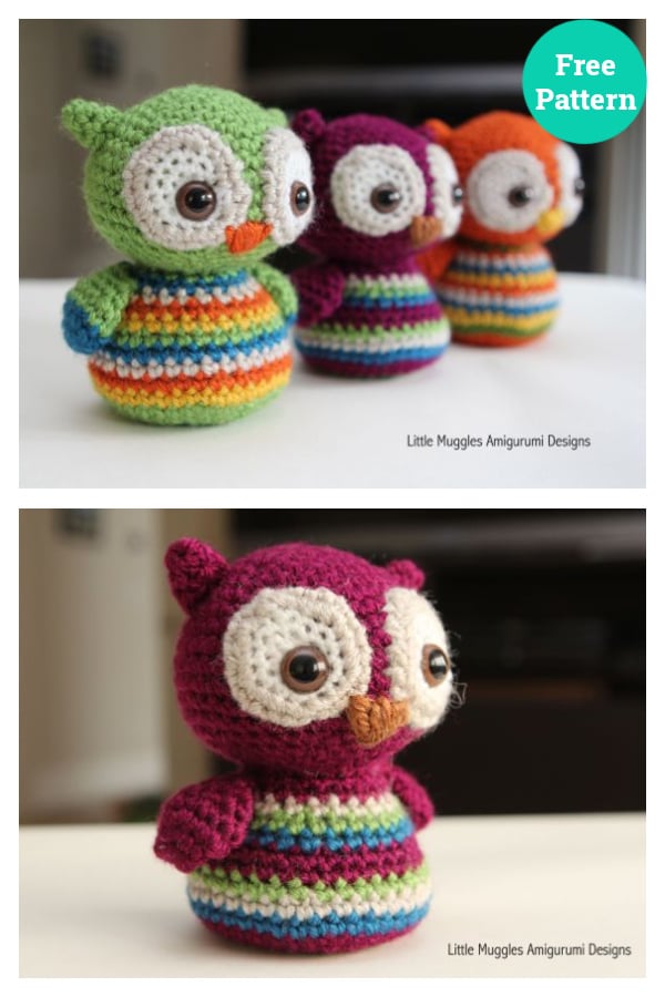 Baby Owl Free Crochet Pattern 