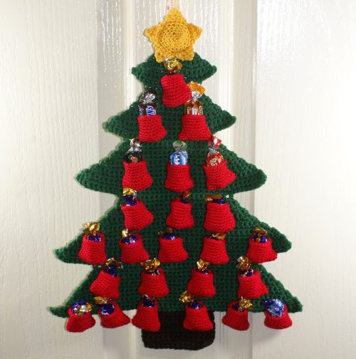 Christmas Tree Advent Calendar Free Crochet Pattern