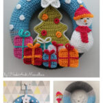 Christmas Tree Wreath Crochet Pattern