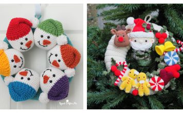 Christmas Wreath Crochet Patterns