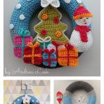 Christmas Wreath Free Crochet Pattern