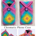 Chromatic Phone Case Free Crochet Pattern