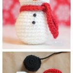 Crochet Amigurumi Snowman Free Pattern