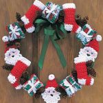 Crochet Christmas Wreath Free Pattern