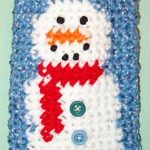 Crochet Snowman Eyeglass Case Free Pattern