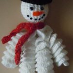 Curly Snowman Ornament Free Crochet Pattern