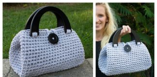 Easy Crochet Casual Friday Handbag Free Pattern