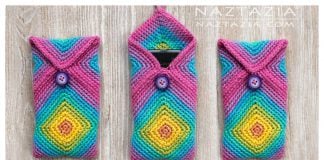 Fancy Phone Case Free Crochet Pattern