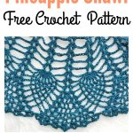 Free Crochet Pineapple Shawl Pattern