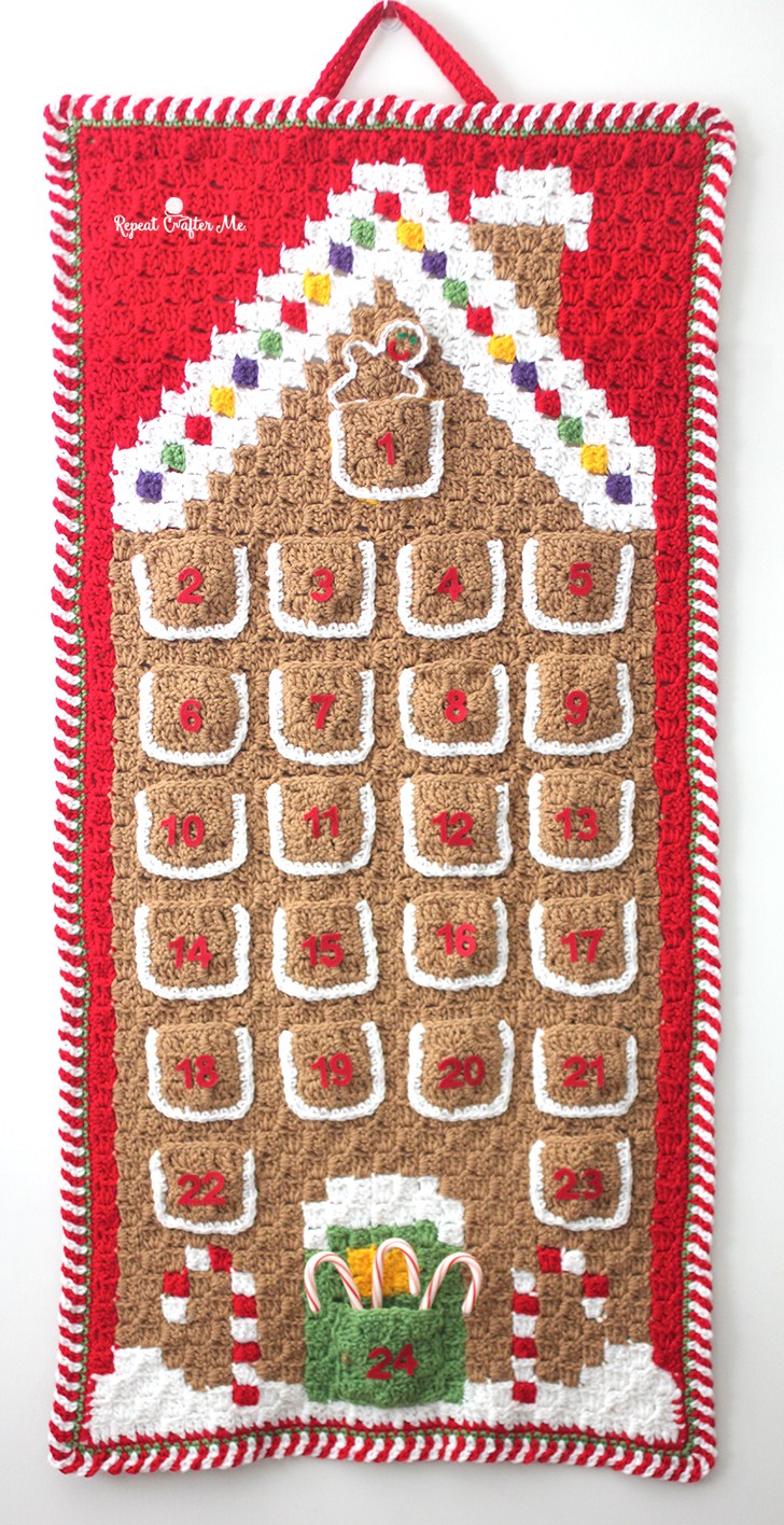 8 Advent Countdown Calendar Crochet Pattern Free and Paid Page 2 of 2