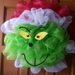 Grinch Christmas Deco Mesh Wreath